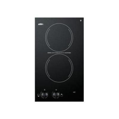 Summit Appliance 12'' Two Burner Electric Cooktop